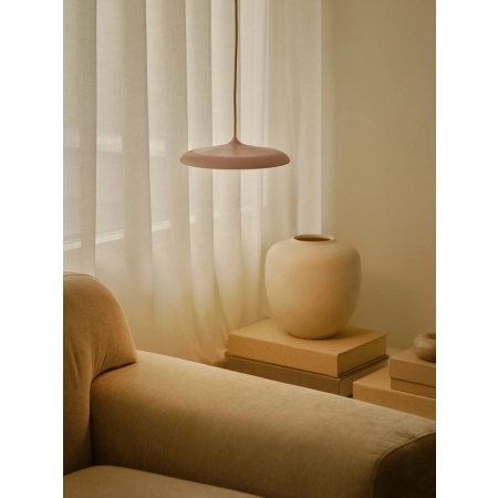 Lampa wisząca stylowa LED 14W Artist różowa NO2420203057 - Design for The People